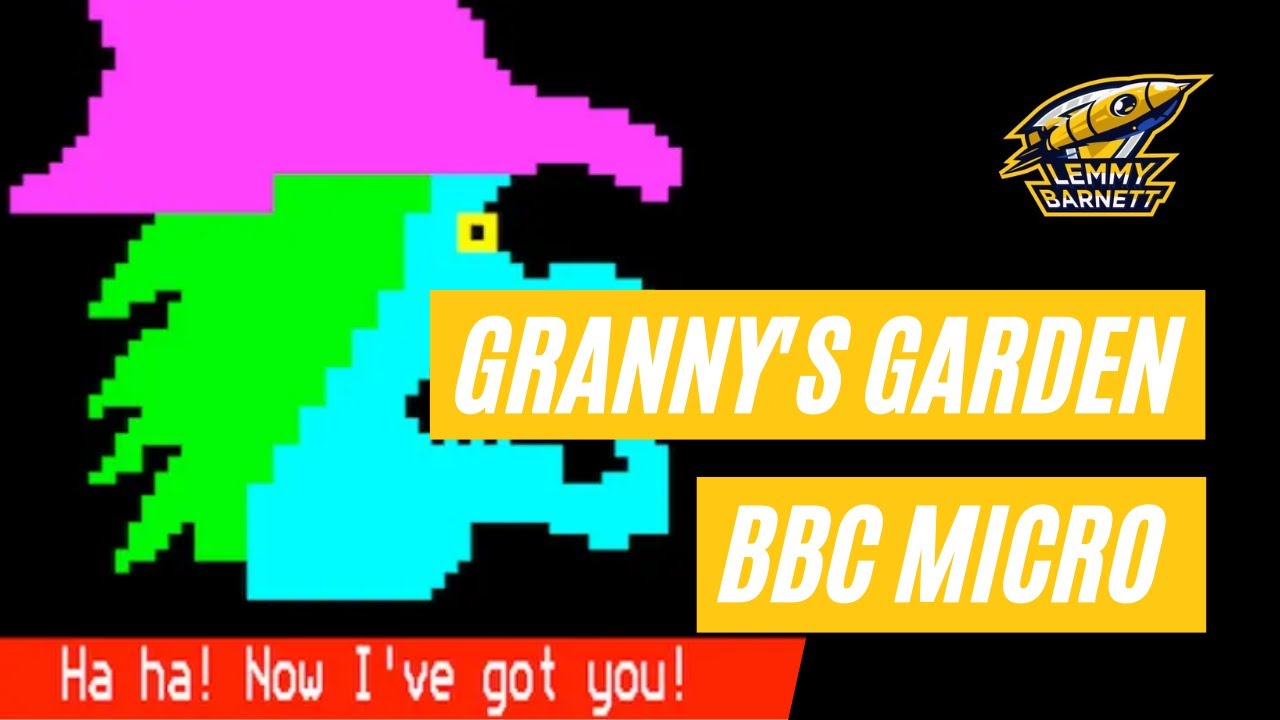 Granny's Garden (1983) - BBC Micro - Let's Play - Full Playthrough