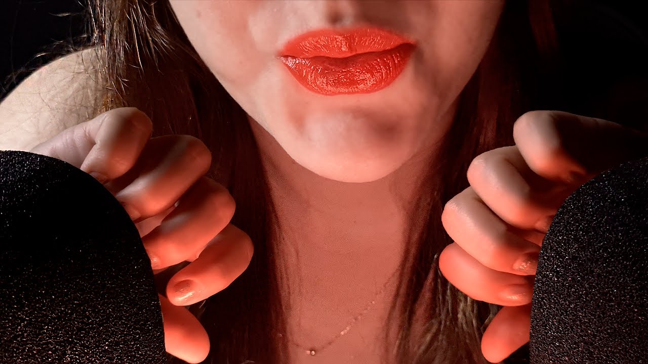 ASMR Relaxing | Tickling the Brain And wet Mouth Sounds Binaural Audio 🎧💋🧠