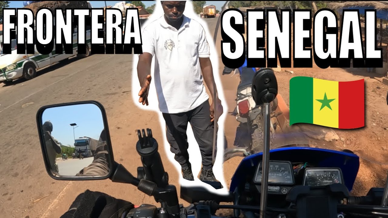 África #51. LA FRONTERA MÁS FÁCIL DEL VIAJE. Senegal en moto.