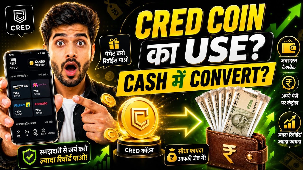 CRED Coins Kaise Use Kare? | How to Convert CRED Coins to Cash (Real Truth)