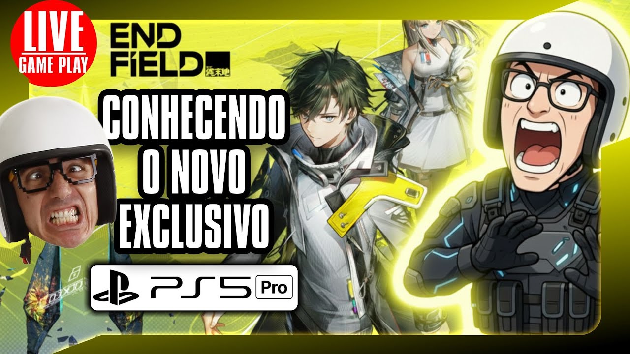 🎮🚨CONHECENDO O Arknights: Endfield EXCLUSIVO DE CONSOLES - PS5 PRO  #arknights