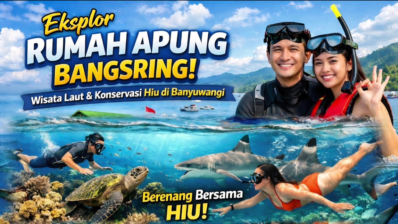 RUMAH TENGAH LAUT BANGSRING | BANGSRING UNDERWATER BANYUWANGI