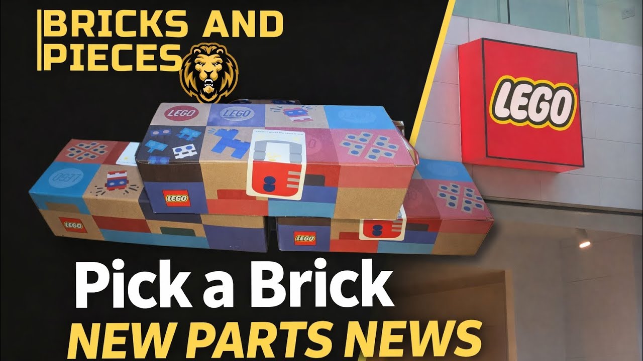 LEGO Pick a Brick NEW PARTS News!| Birmingham Bullring Pick A Brick Wall 02/02/2026 #lego #afol 
