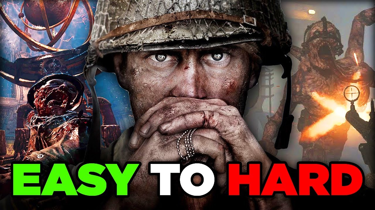 Beating EVERY WW2 Zombies Easter Egg From Easiest To Hardest