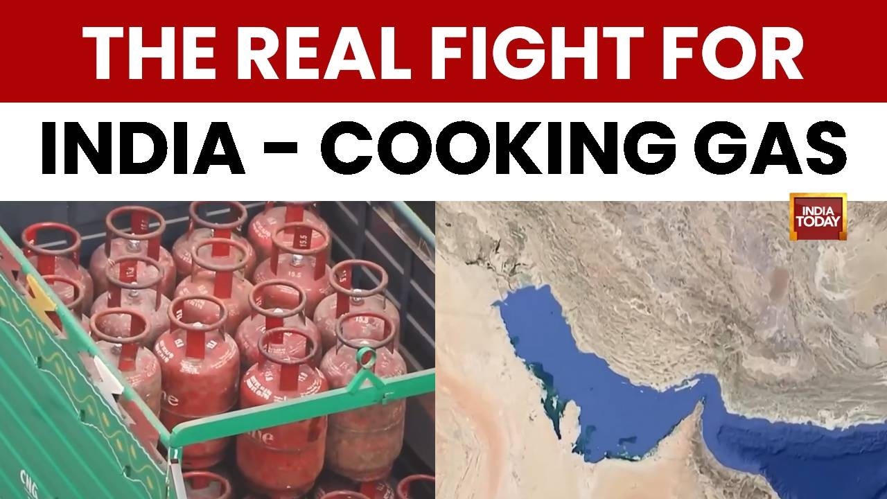 Iran War Threatens India's Cooking Gas Supply; 90% LPG Passes Through Hormuz Strait | World News