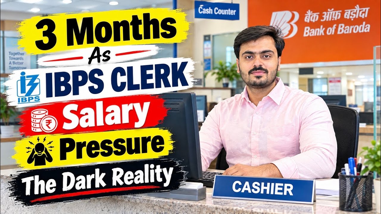 MY 3 MONTHS JOURNEY AS AN IBPS CLERK EXPOSED 🤞🧿