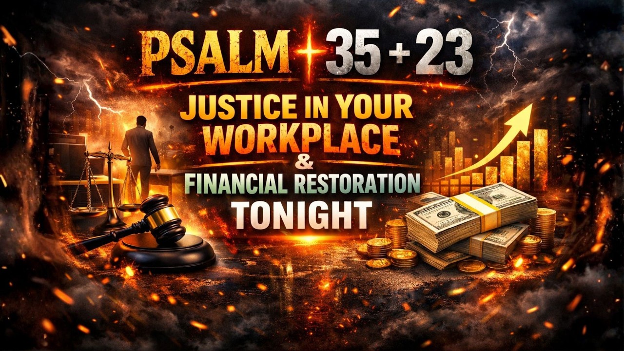 🔥PSALM 35 + 23 — Justice in Your Workplace and Financial Restoration Tonight