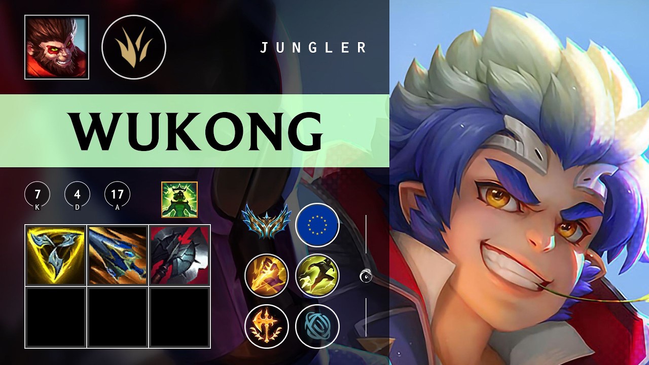 Wukong Jungle vs Malphite - EUW Challenger Patch 26.05