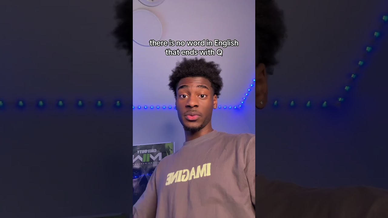 В английском языке нет слова, которое начинается с буквы Q 💀