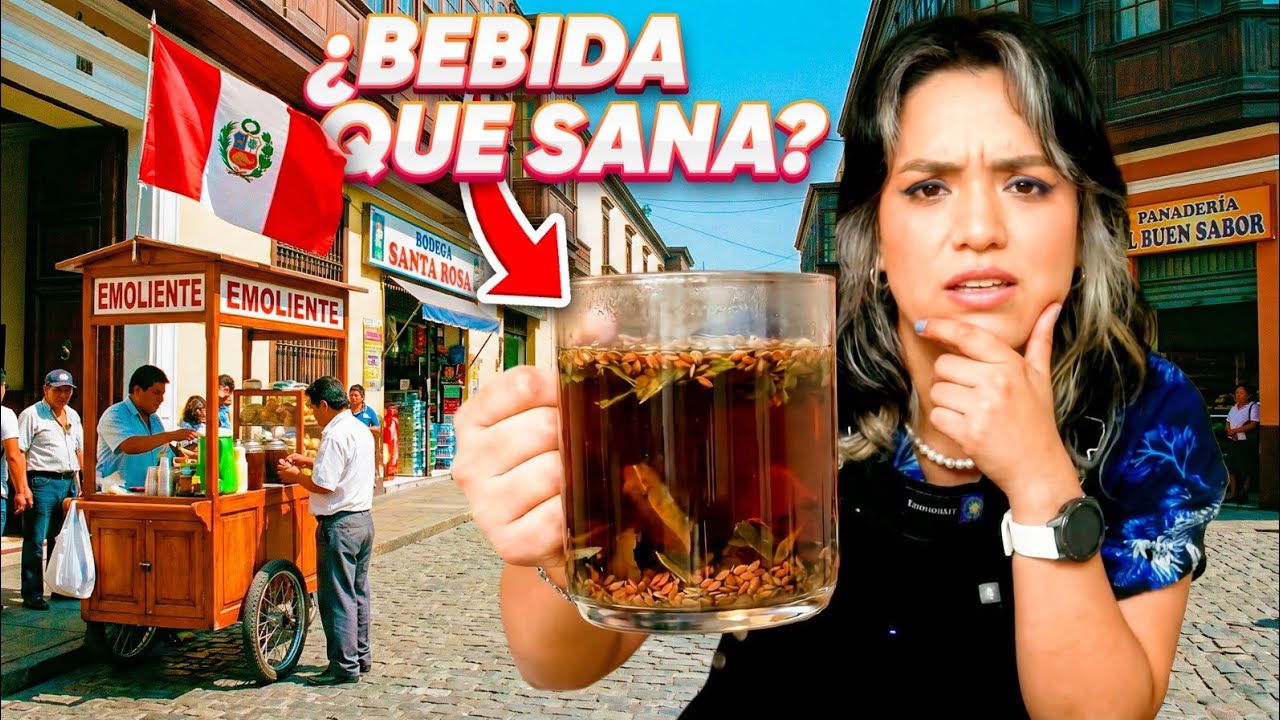 ¿POR QUÉ LOS PERUANOS ENLOQUECEN POR ESTO? Emoliente en Perú