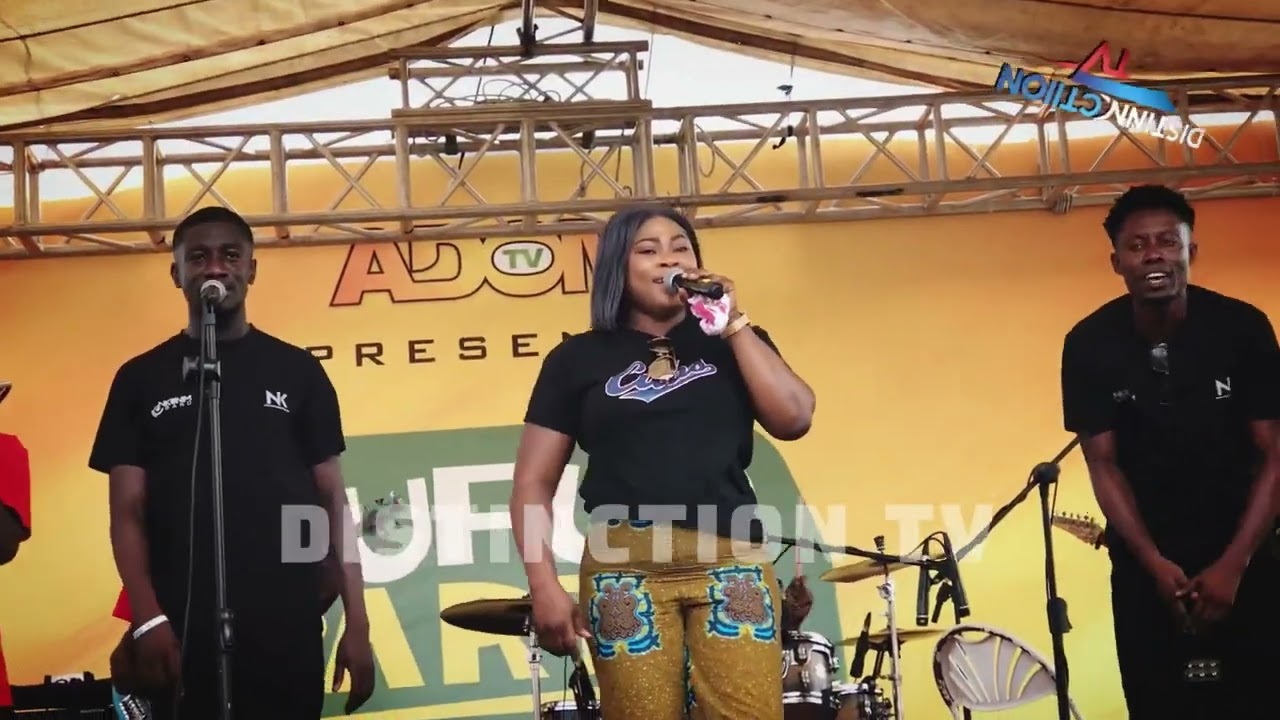 Joyce Blessing performed with a Live Band to her “Victory” song
