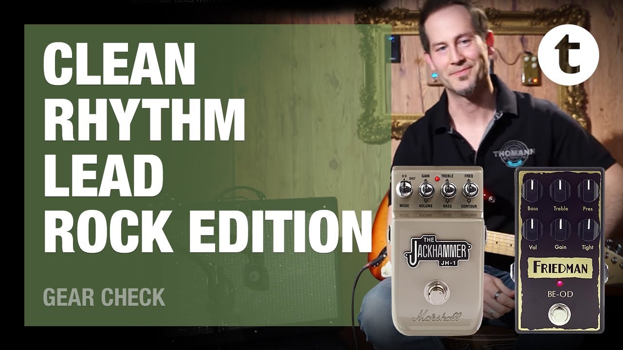 How To Improve Your Tones With Pedals | Rock and Medium Gain | Tutorial | Thomann