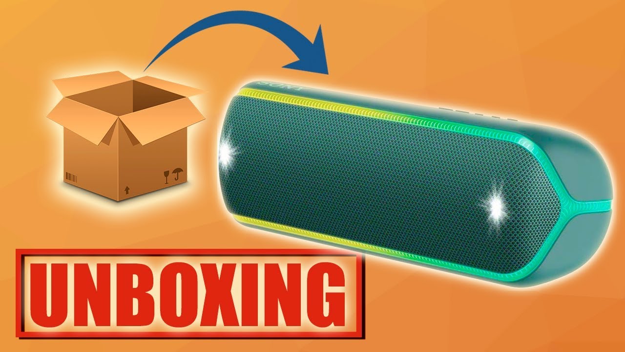 UNBOXING y PRIMERAS IMPRESIONES SONY SRS-XB32 en español | ALTAVOCES BLUETOOTH