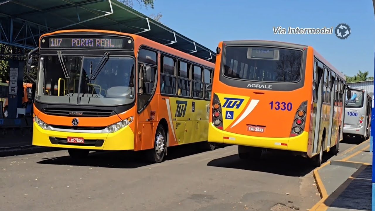 Terminal Urbano de Araçatuba (SP) - Movimentação de ônibus 
