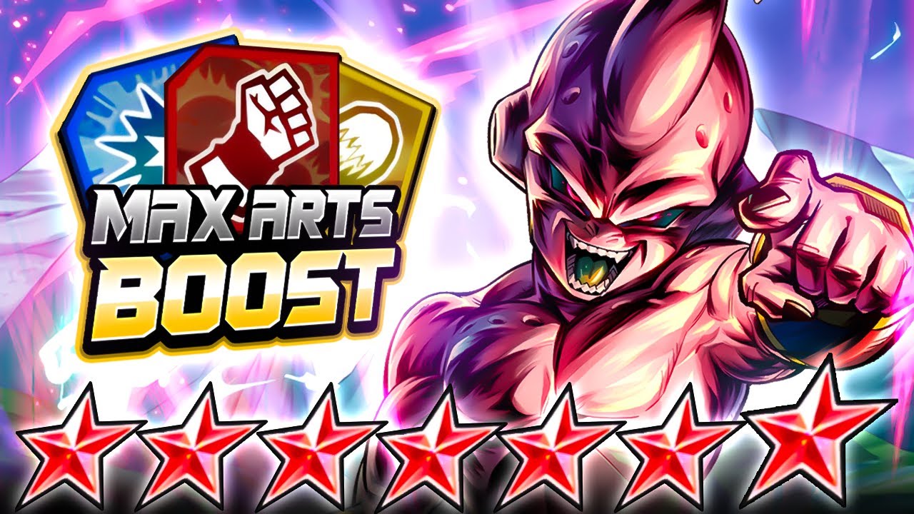 (Dragon Ball Legends) MAX ARTS BOOSTED ZENKAI LF KID BUU IS AN ABSOLUTE DEMON!