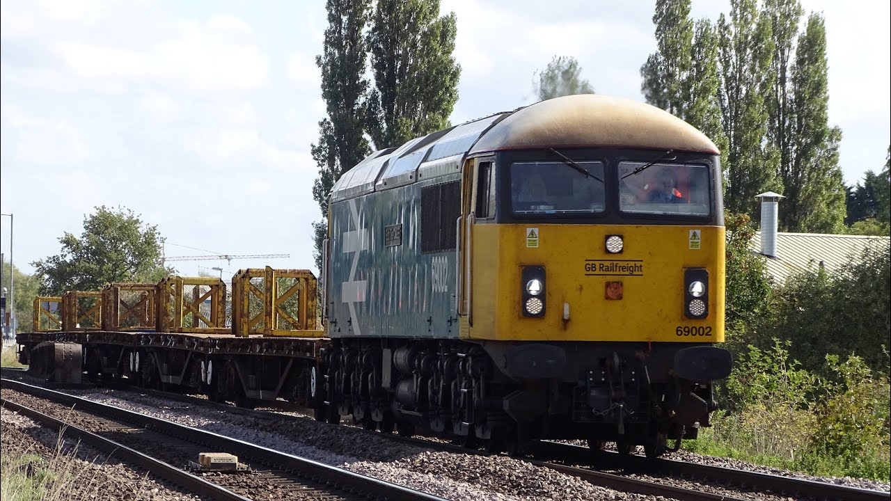 Rail action at level crossing - Whittlesey 22/09/2025