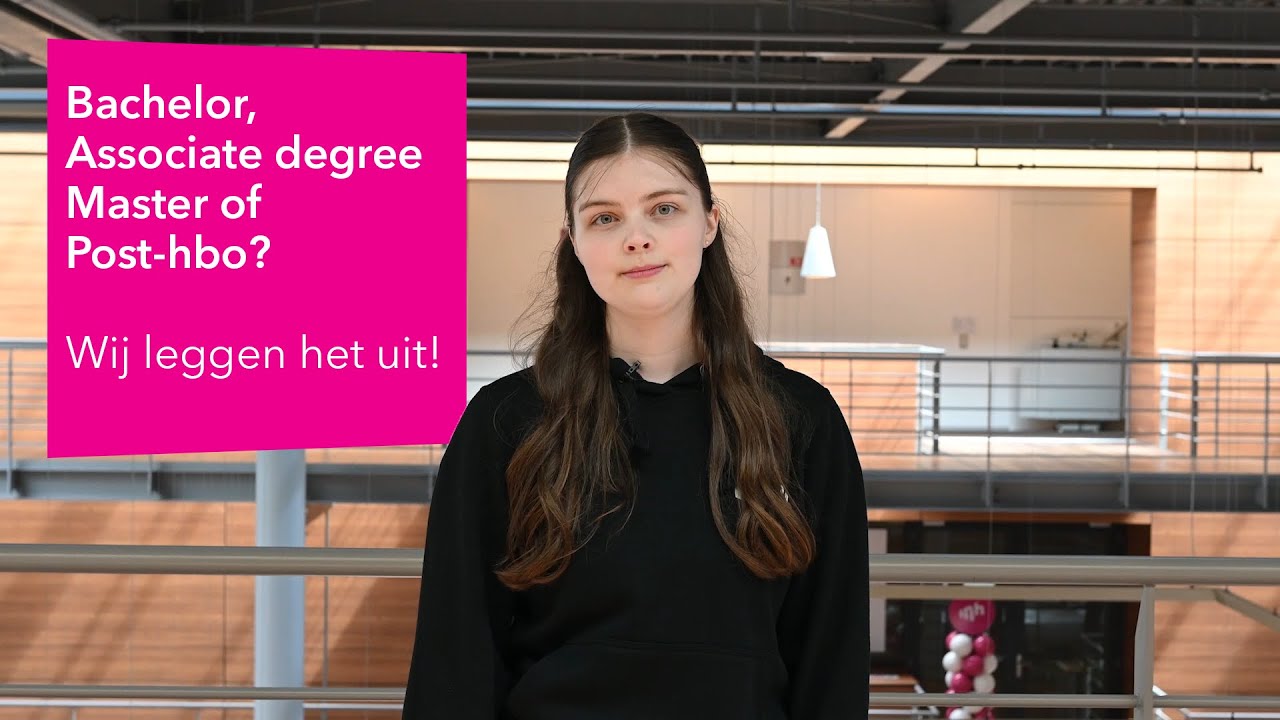 Bachelor, master, Associate degree of post-hbo. Welk opleidingstype past bij jou?