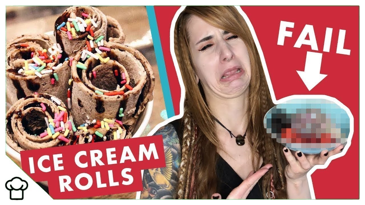 Ice Cream Rolls selber machen 🍨