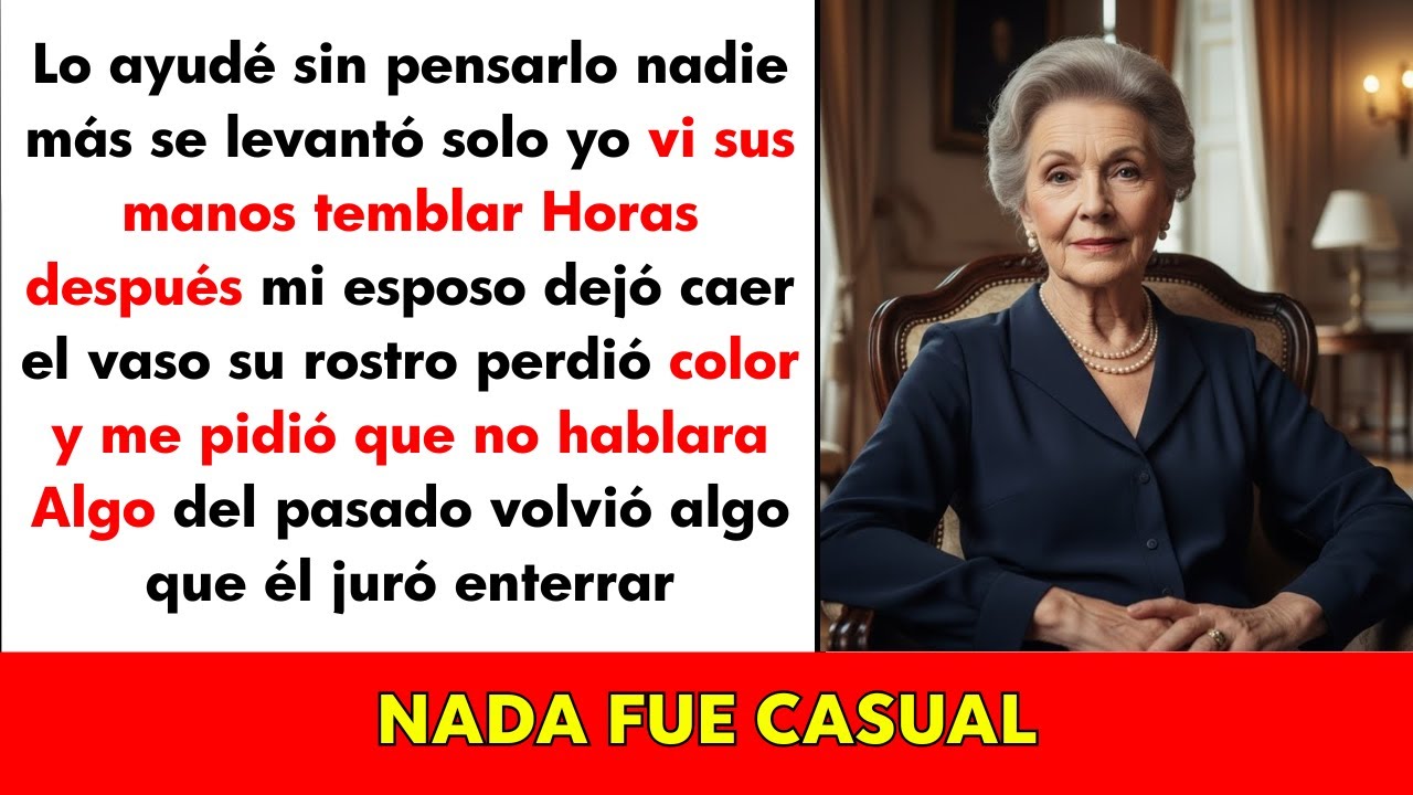 Ayudé a un anciano en el autobús. Mi esposo se arrodilló al enterarse de que era profesor de derecho