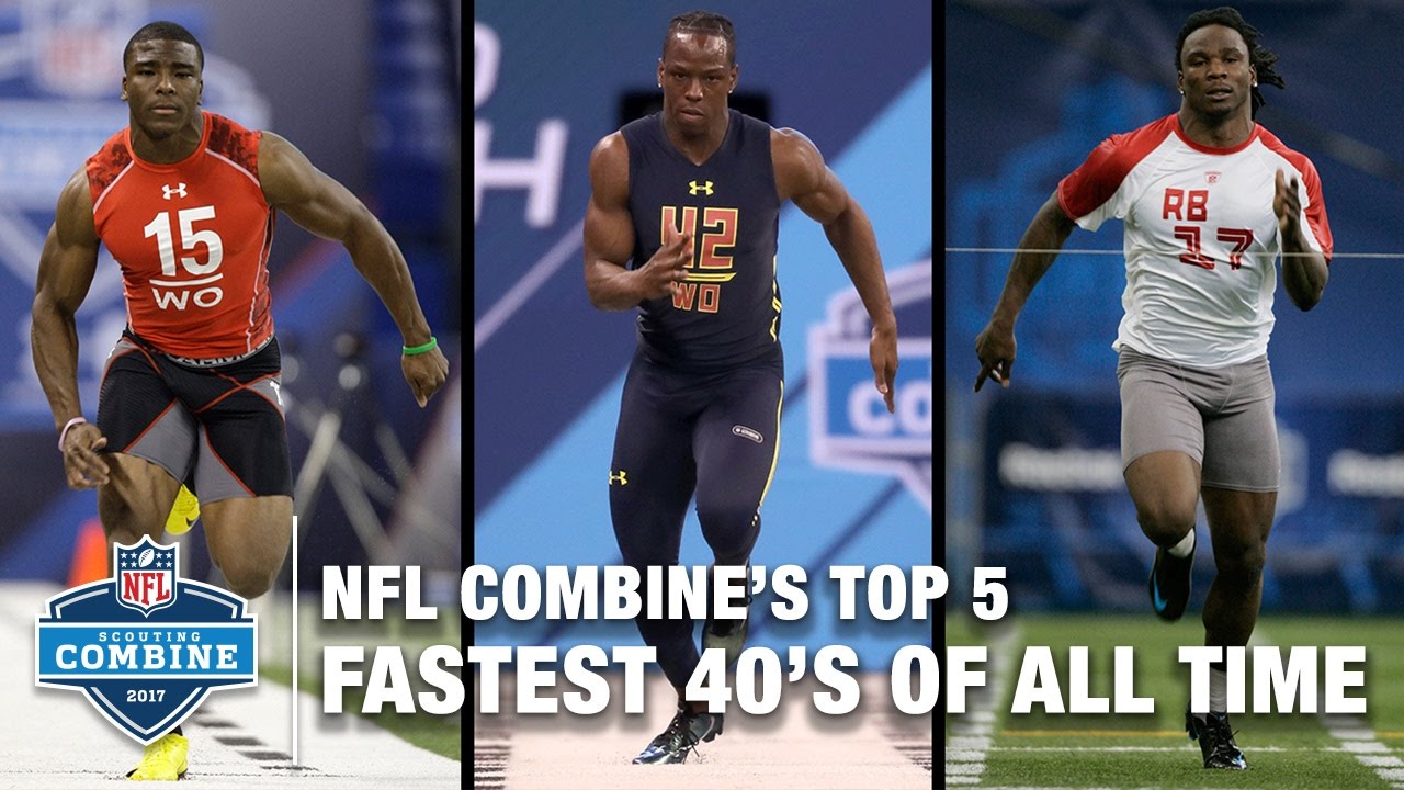 UPDATED! Top 5 Fastest 40-Yard Dashes of All Time 🔥🔥🔥 | NFL Scouting Combine