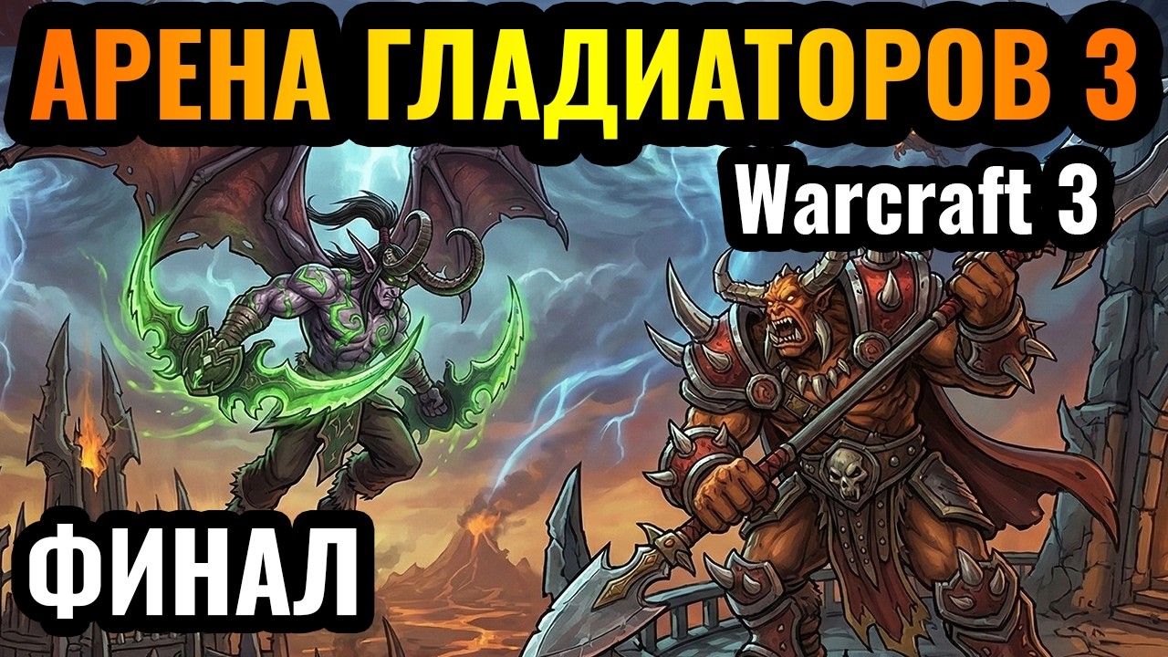 ГРАНД ФИНАЛ: 120, Sok, Lyn! Турнир за $4400. Gladiator Championship Cup 3 в Warcraft 3
