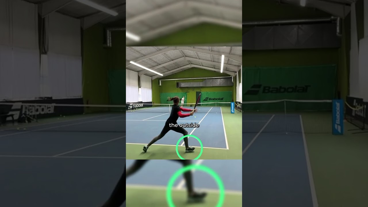 How to master the footwork on the return of serve🔥