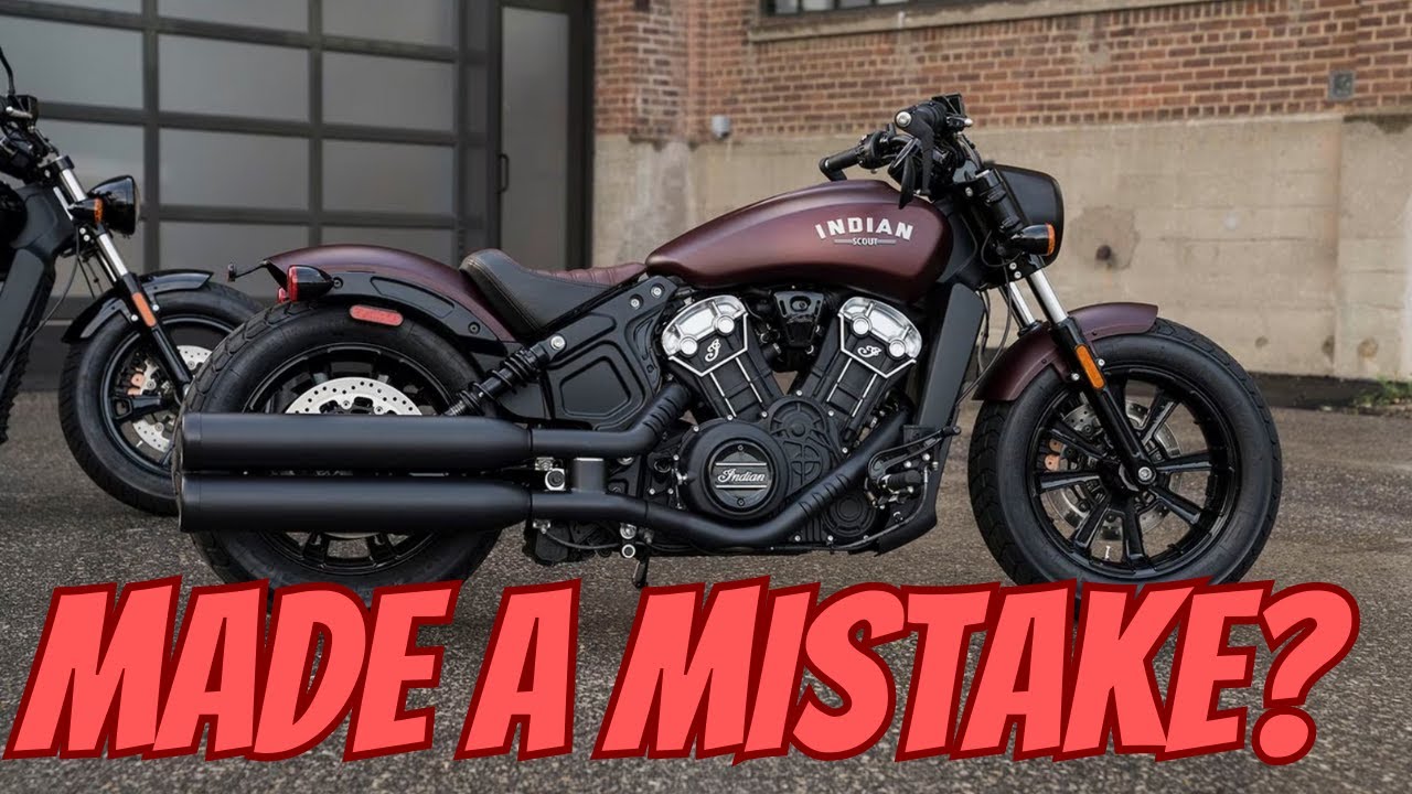 Почему мне стоило купить Indian Scout Bobber против Harley 48 — демонстрационный заезд
