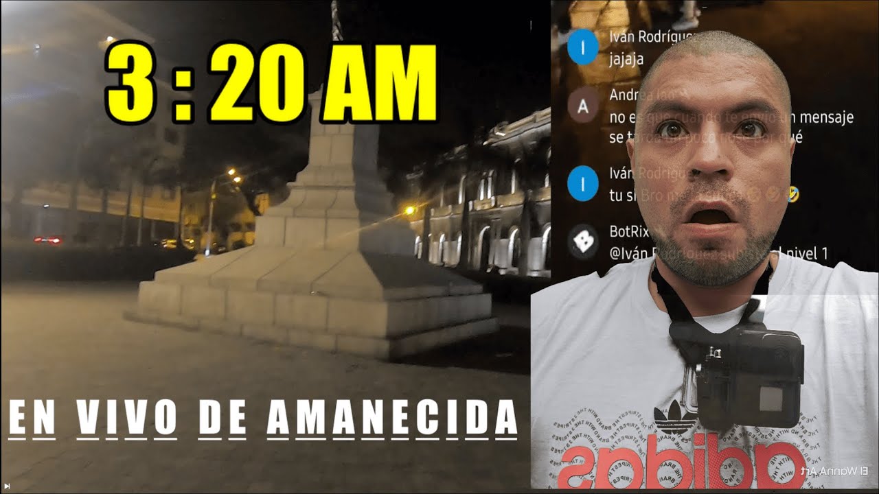 Explorando Centro de Lima de madrugada 🌙 // En vivo hasta el amanecer! 🔥