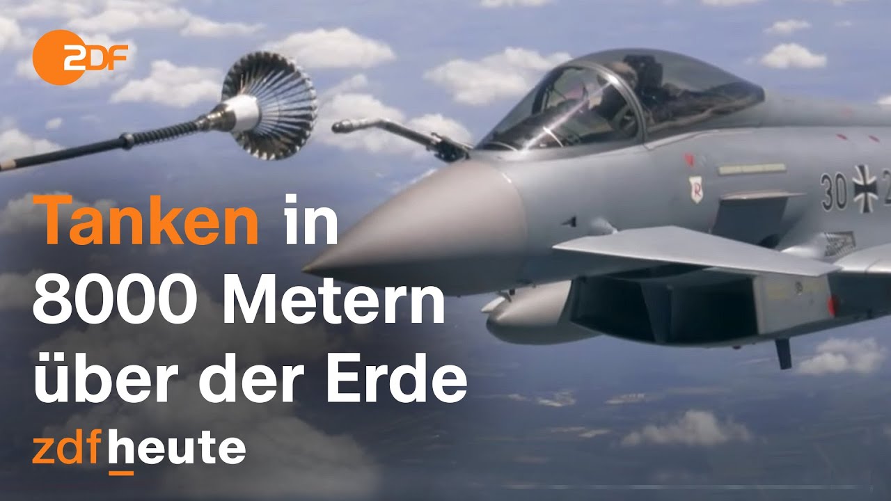 Die fliegende Tankstelle A400 M: Bundeswehr-Einsatz an der NATO-Ostflanke | ZDFheute
