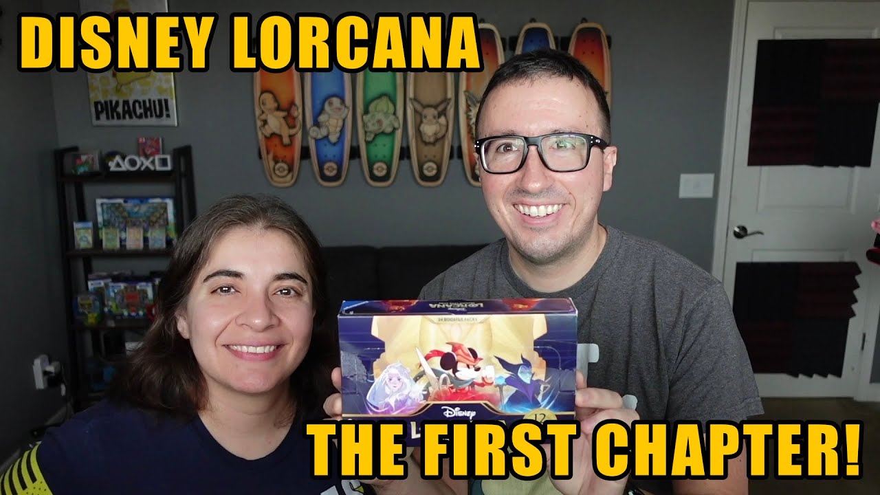 Disney Lorcana First Chapter Booster Box Opening