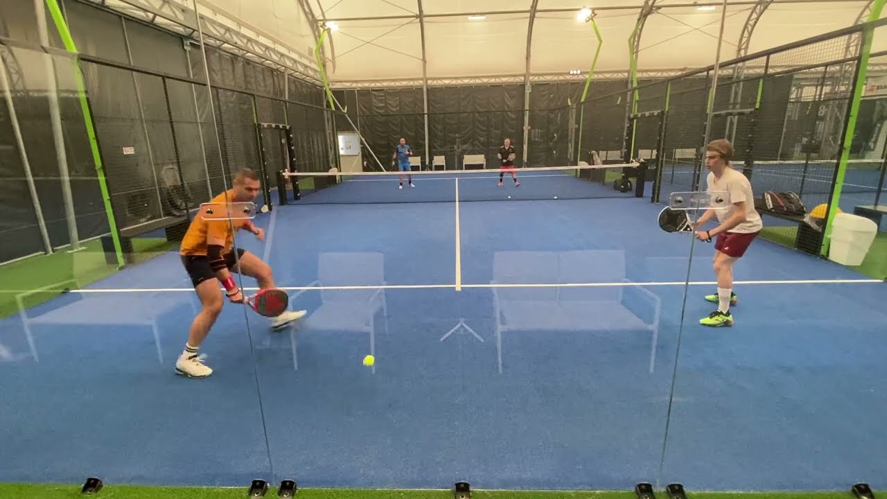 🎾 Padel Match Intermediate – Giulio & Giorgio vs Alessandro & Franz
