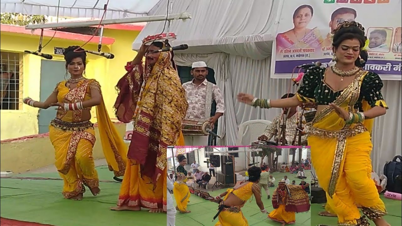 Khadi gammat tamasha! शाहीर ज्ञानेश्वर वाघमारे। # Rang lok kalecha