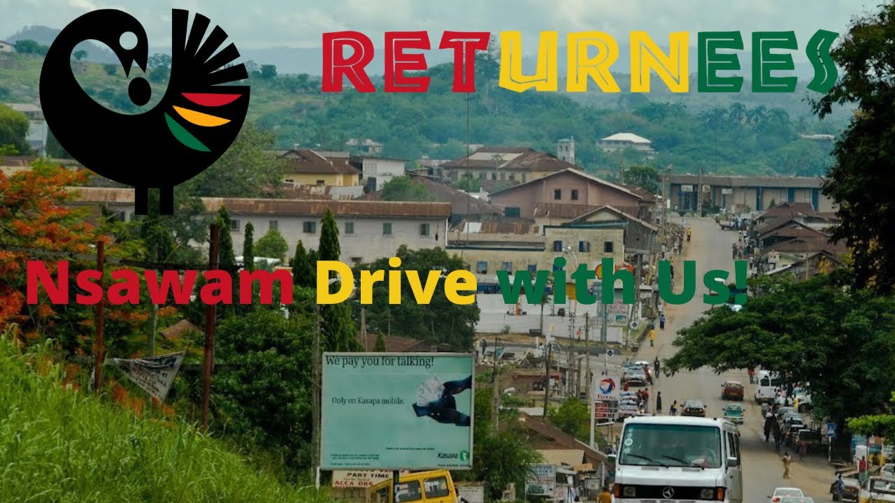 Nsawam,  Ghana, Drive with Us! | Kumasi Highway | Eastern Region of South Ghana | Ghana