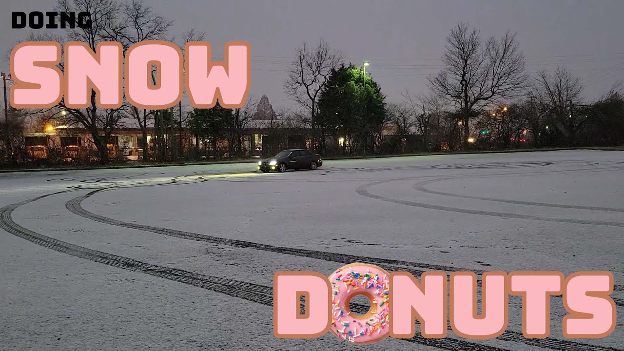 Lets do snow donuts in the IS300 today (2022)