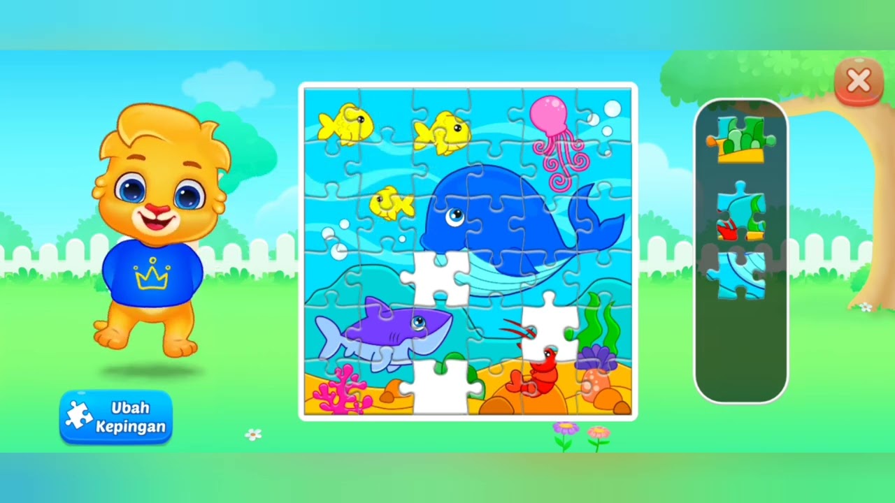 Sungguh menakjubkan, Jigsaw Puzzle Classic Symbol 6x6 Kehidupan bawah laut 🧐😱 