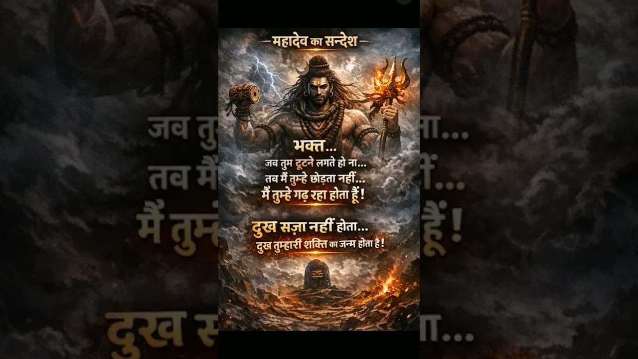mahadev ka sandesh #mahadev #subscribe #like