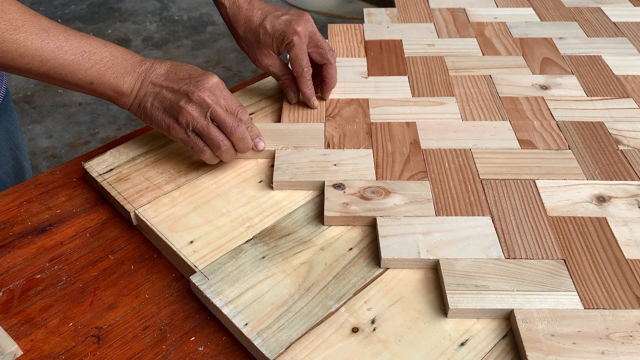 Woodworking Turns Useless Things Into Useful // How To Make A Unique Table From Recycled Materials