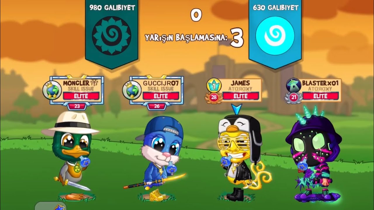 Fun Run 3 - Random Clans - CB Highlights Part 8