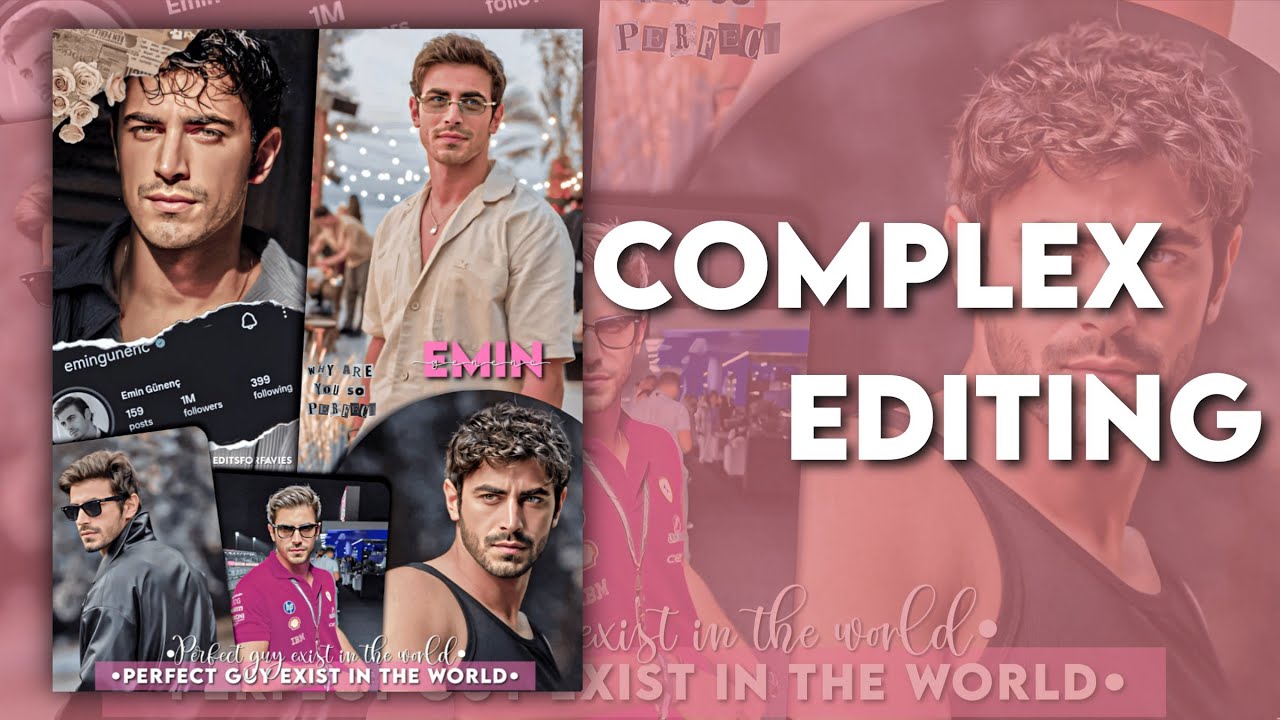 Complex edit on EMIN GUNENC🫶🏻||#emingünenç #tutorial #edits #editingtutorial 