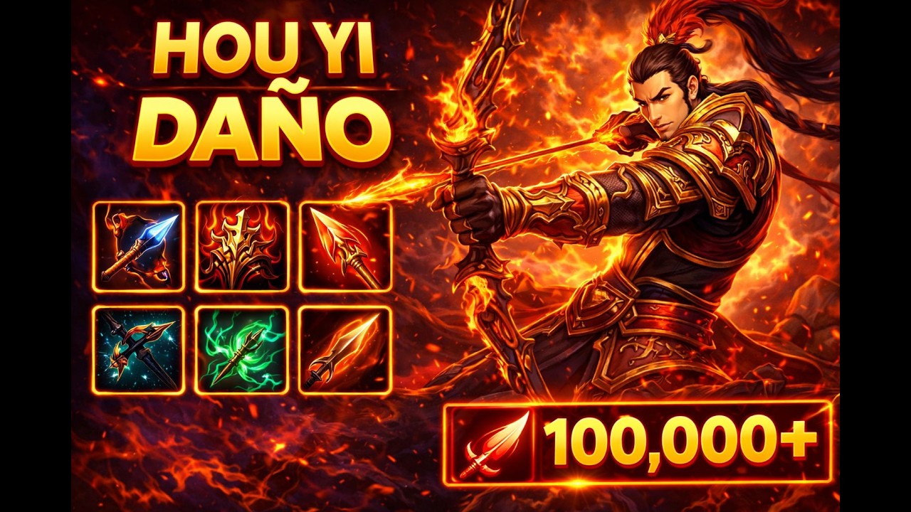 HOU YI JUSTA RANKED SMITE / TIJUANENSES JUEGAN