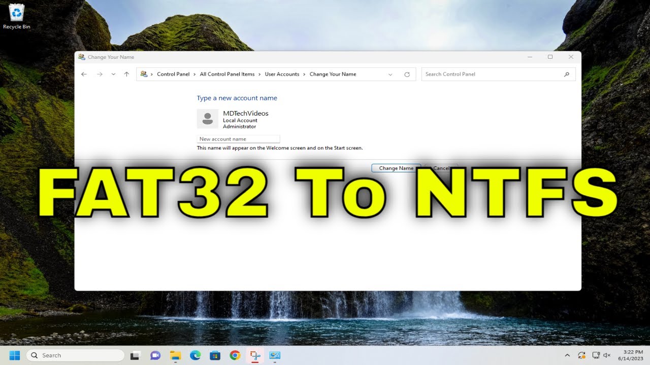 How To Convert a USB Drive From FAT32 to NTFS