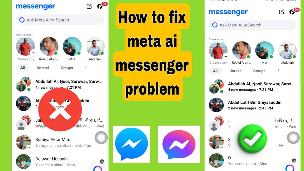 How To Turn Off Meta AI on Messenger | Fix Meta AI Problem in Messenger 2025
