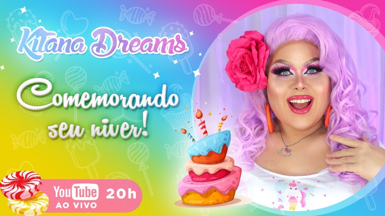 LIVE - Kitana Dreams comemorando seu niver