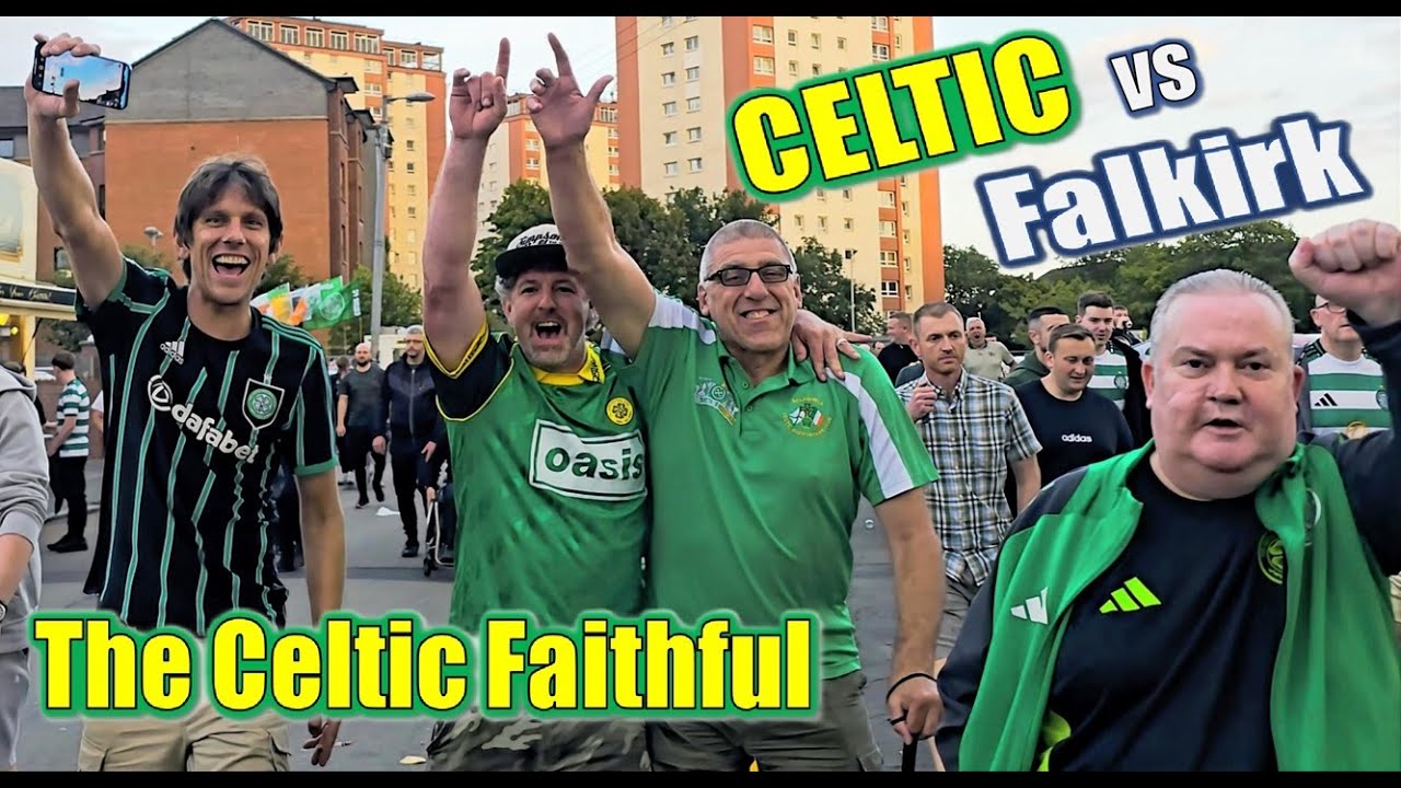 Celtic vs Falkirk | Walking with the crowd | Matchday Celtic Park | 15.08.25 | Watching the Fans