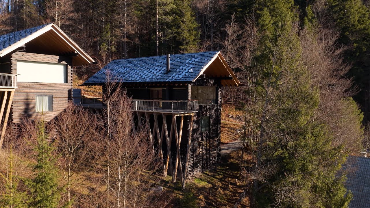 Ambienti TV Show - HIša nad jezerom Jasna, ki tradicijo alpske gradnje prevaja v arhitekturni jezik