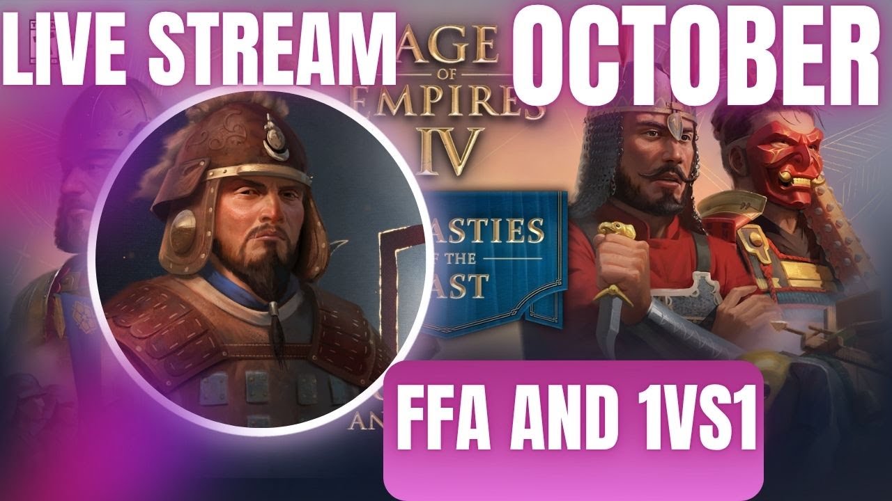 🔥 AOE4 | Nomad FFA | NOMAD with Kings🛡️⚔️ | aoe4 NOMAD FFA ! Join discord!