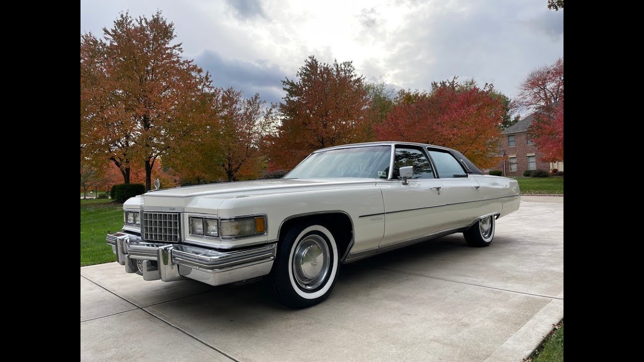 1976 Cadillac Fleetwood Brougham - 48K Original Miles - Available at www.bluelineclassics.com