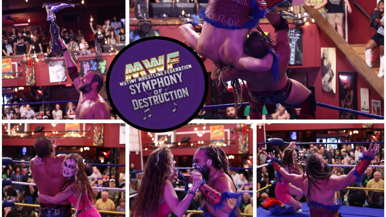 Magnificent Malico w/ Kelly Conundrum vs Niles Plonk MWF “Symphony of Destruction” 7-19-2025