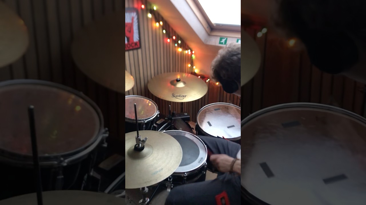 Back To Heavier Stuff 😤#drummer #remodrumheads #evansdrumheads #zildjian #viralshorts #fyp