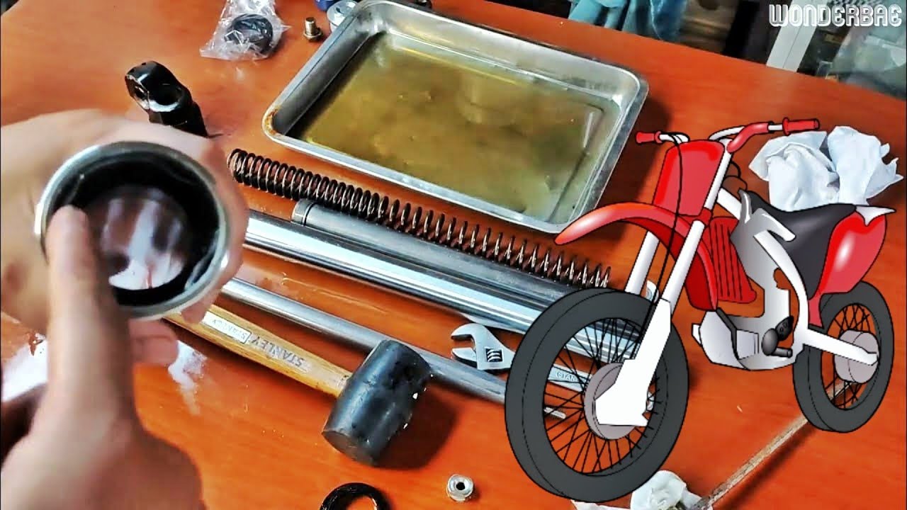 Leaking Inverted Fork Rebuild (Detailed) || Rusi KRY 200 ni Black Egol Rider